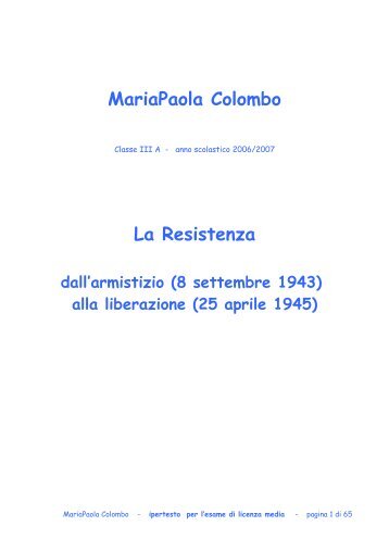 versione .pdf (10,7 MB) - Ernestocolombo.it
