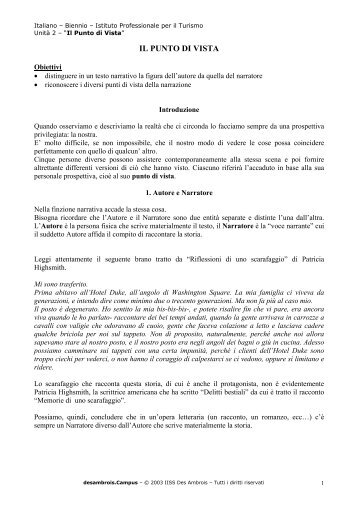 testo in formato PDF - Des Ambrois
