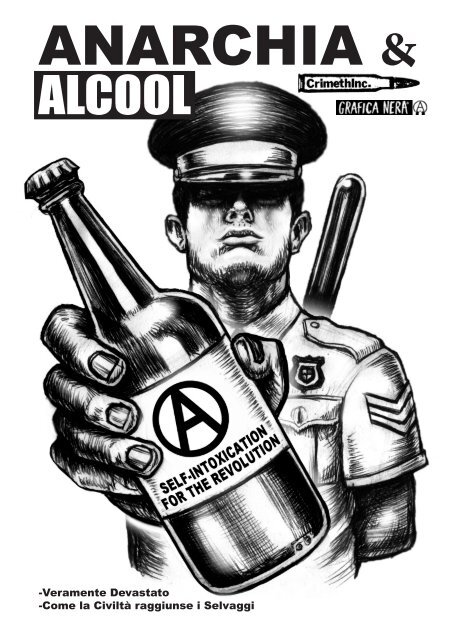 Anarchia e Alcool - Grafica Nera - Noblogs