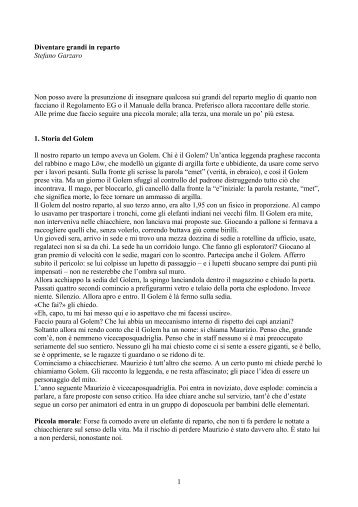 Intervento iniziale di Stefano Garzaro