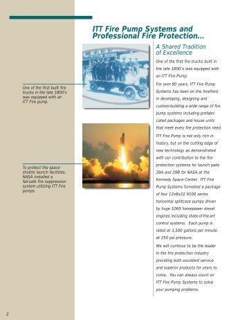 Fire Pump Systems 4/C Brochure - Toan Cau Pumps