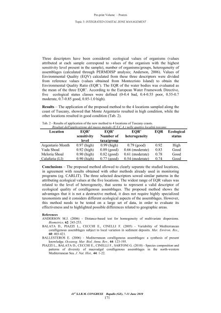 Preprint volume - SIBM