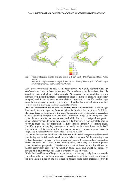 Preprint volume - SIBM