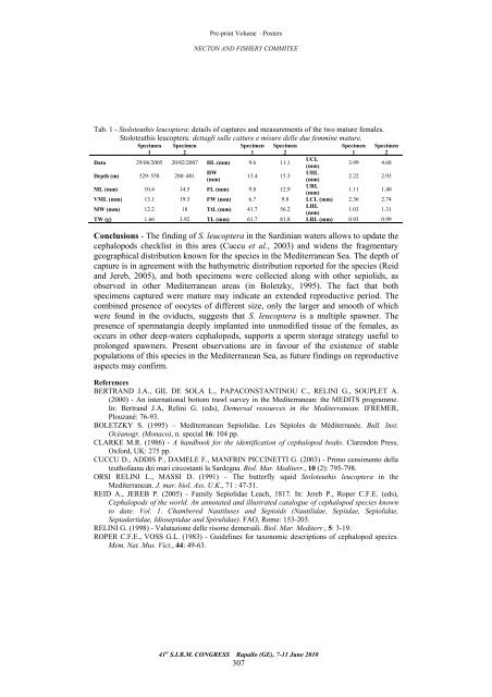 Preprint volume - SIBM