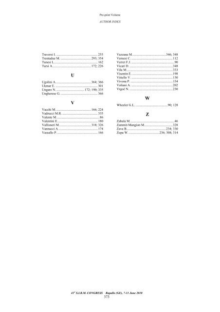 Preprint volume - SIBM