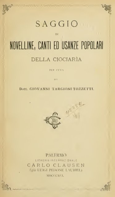 Curiosità popolari tradizionali - Centrostudirpinia.It