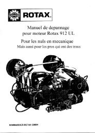 Manuel de depannage pour moteur Rotax 9 12 UL Pour les nuls en ...