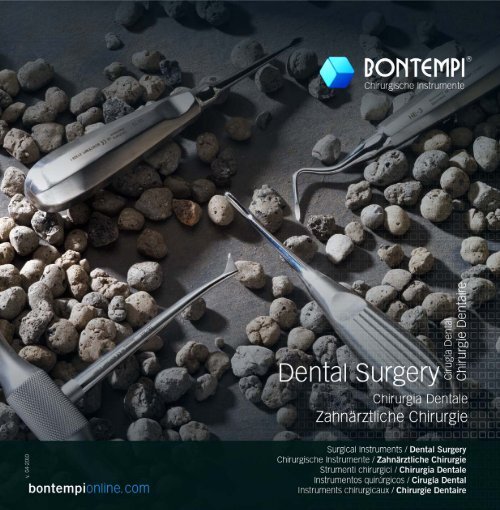 Catálogo Bontempi CIRUGIA DENTAL RESUMIDO