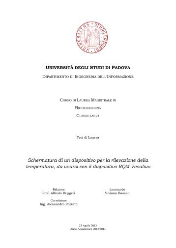 Documento PDF - Università degli Studi di Padova