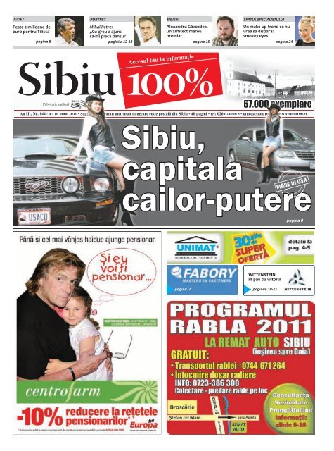publicitate - Sibiu 100