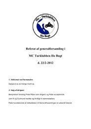 Referat af generalforsamling i MC Turklubben Ho Bugt ... - mcthobugt