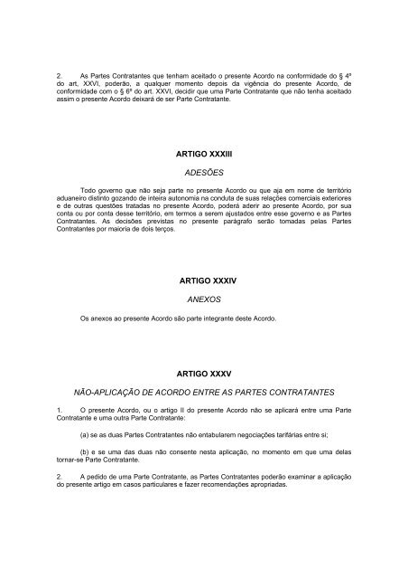 acordo geral sobre tarifas aduaneiras e comércio 1947 (gatt 47)