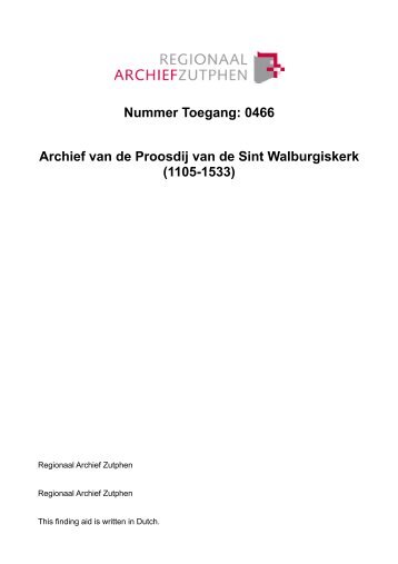 pdf (137,07 kb) - Regionaal Archief Zutphen