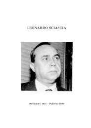 LEONARDO SCIASCIA