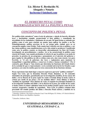 el derecho penal como materializacion de la politica penal.pdf