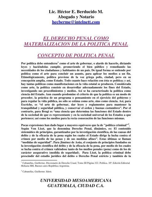 el derecho penal como materializacion de la politica penal.pdf