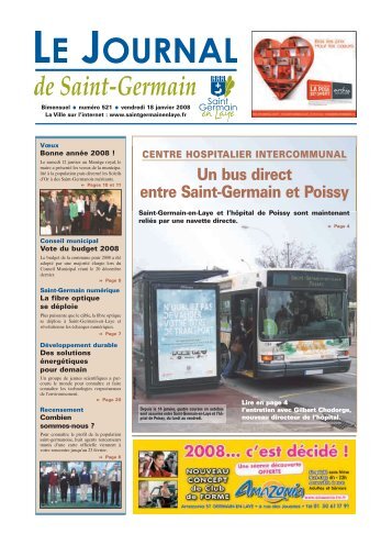 Un bus direct entre Saint-Germain et Poissy - Saint Germain-en-Laye