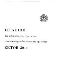 guide démontage réparation ZETOR 3011.TIF