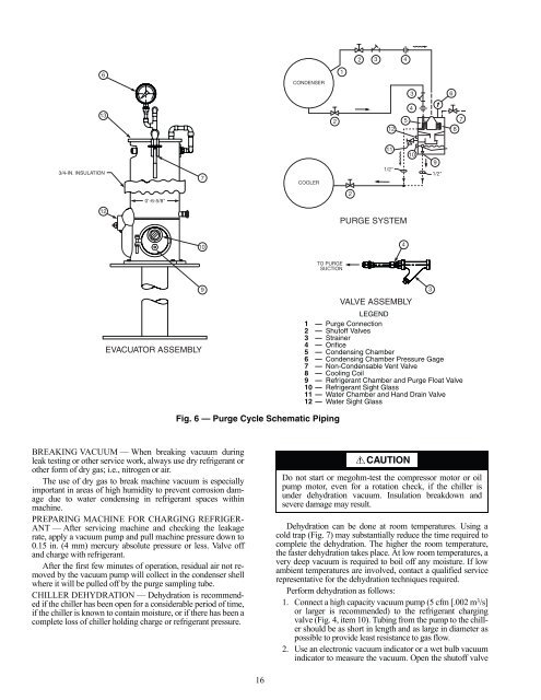 Start-Up, Operation, and Maintenance Instructions - Carrier