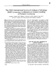 The 2005 International Society of Urological Pathology (ISUP