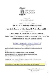 1-Capitolato Speciale Appalto - Provincia di Bologna