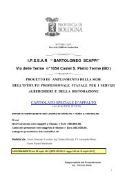 1-Capitolato Speciale Appalto - Provincia di Bologna