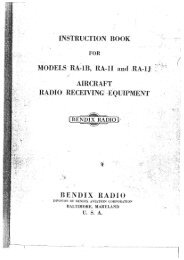 RA-1B receiver Bendix (4.8 Mb) - Tube Radio Australia