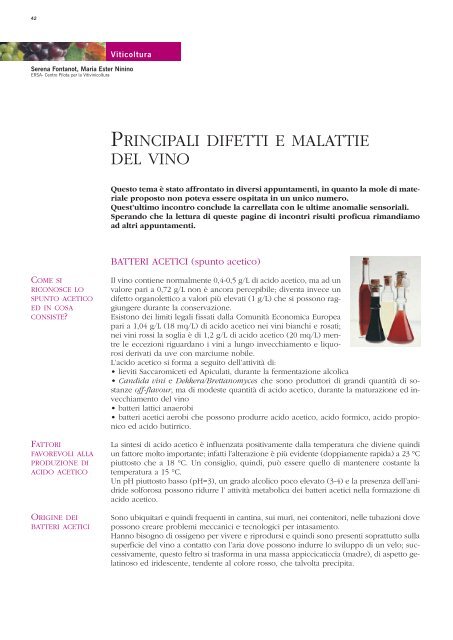 Principali difetti e malattie del vino (124.2 kB) - Ersa