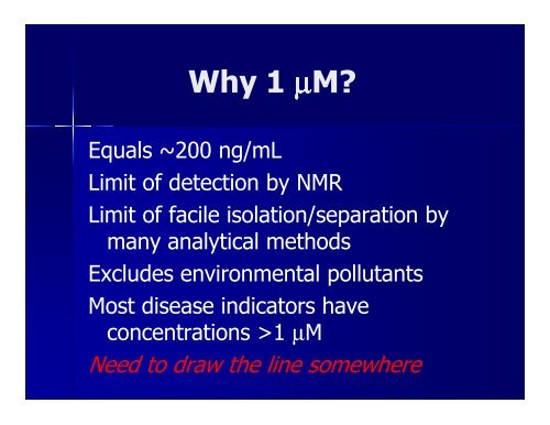 Metabolomics - CERM