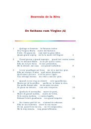 Bonvesin de la Riva De Sathana cum Virgine (A) - Biblioteca dei ...