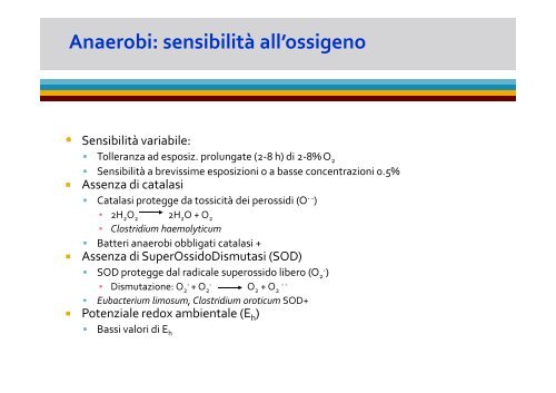 10 MEDICINA - metabolismo batterico.pdf - Ch.unich.it