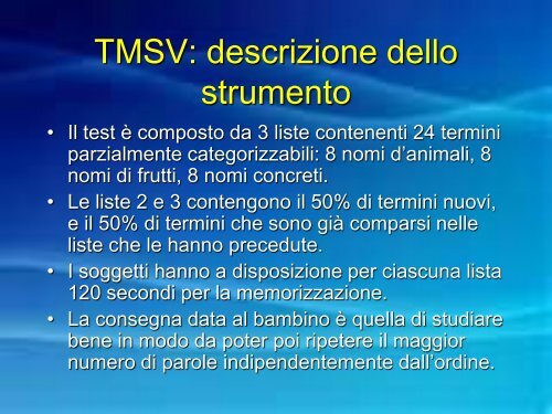 BIA Batteria Italiana per l'ADHD Marzocchi, Re e Cornoldi