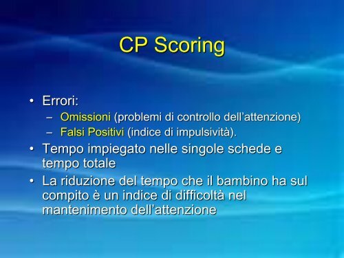 BIA Batteria Italiana per l'ADHD Marzocchi, Re e Cornoldi