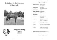 hoppekåringskatalog pdf - Trakehner Avlsforbundet i Danmark