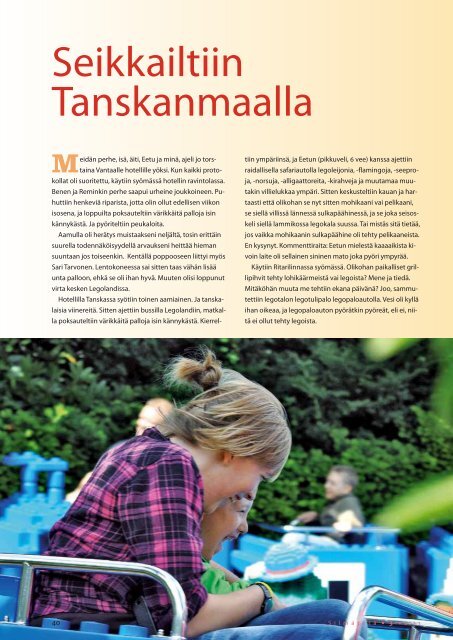Silmäterä-lehti 3/2011 - Näkövammaiset lapset ry