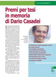 Premi per tesi in memoria di Dario Casadei - Movimento per la Vita