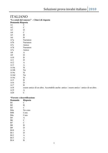ITALIANO - Matematicamente.it