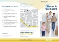 Objektflyer Berlin - Grand City Property GmbH