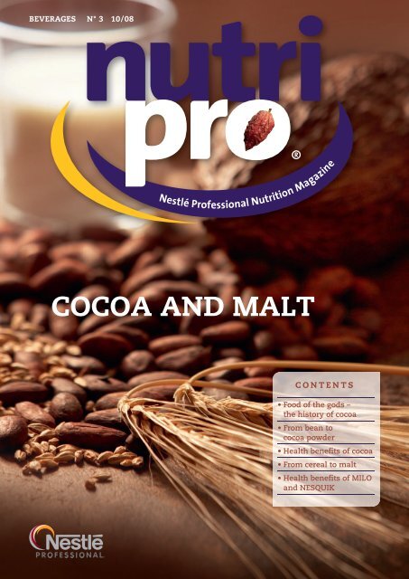 Nestlé cocoa processing and chocolate manufacturing - New Food Magazine