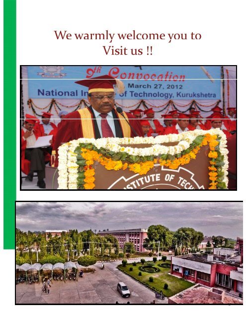 Placement Brochure Golden Jubilee Year (2012-13) - NIT Kurukshetra