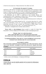 Coolia 47(2) - Nederlandse Mycologische Vereniging