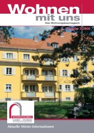 Ausgabe 2 2008 - Wohnungsbau GmbH Worms