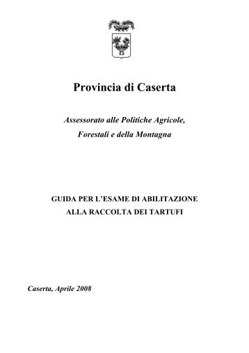 Scarica la dispensa in formato pdf - Regione Campania ...