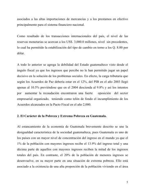 Plan de reactivación económica / USAC - Ministerio de Finanzas ...