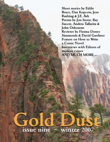 Issue 9 - Gold Dust magazine