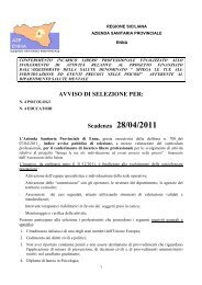 BANDO_2.pdf - azienda sanitaria provinciale di enna