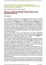 Ter Doest & Herne_II. Twee Vlaamse scriptoria, een ... - Cartusiana