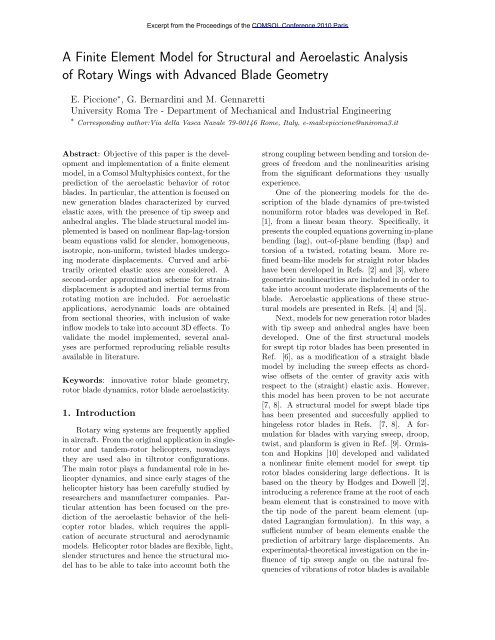 Download Paper - COMSOL.com