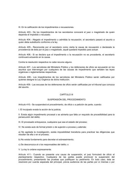 codigo de procedimientos penales para el estado de veracruz