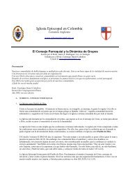 El Consejo Parroquial y la Dinámica de Grupos - Iglesia Episcopal ...